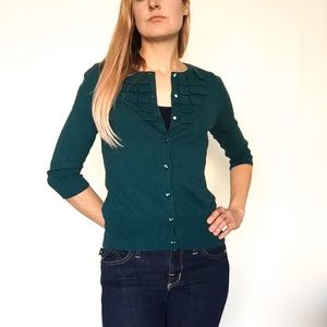 NWOT Mercer & Madison Teal Cardigan Sweater